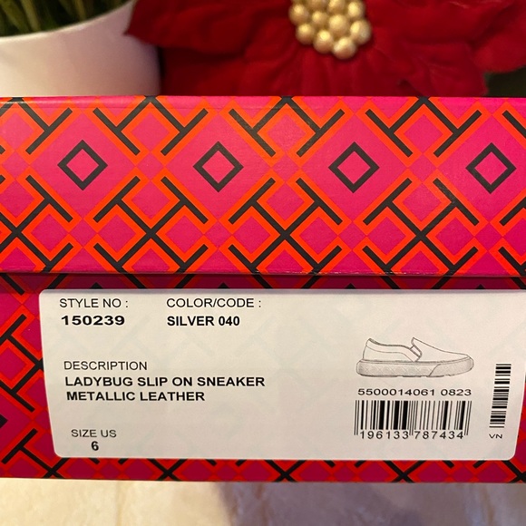 TORY BURCH LADYBUG SLIP ON SNEAKER - Picture 9 of 9